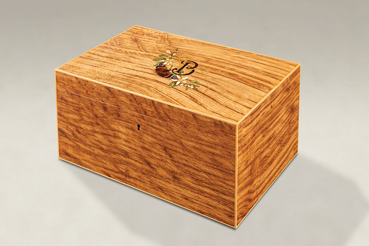 Distinguish Your Tiger Oak Memory Boxes - Large